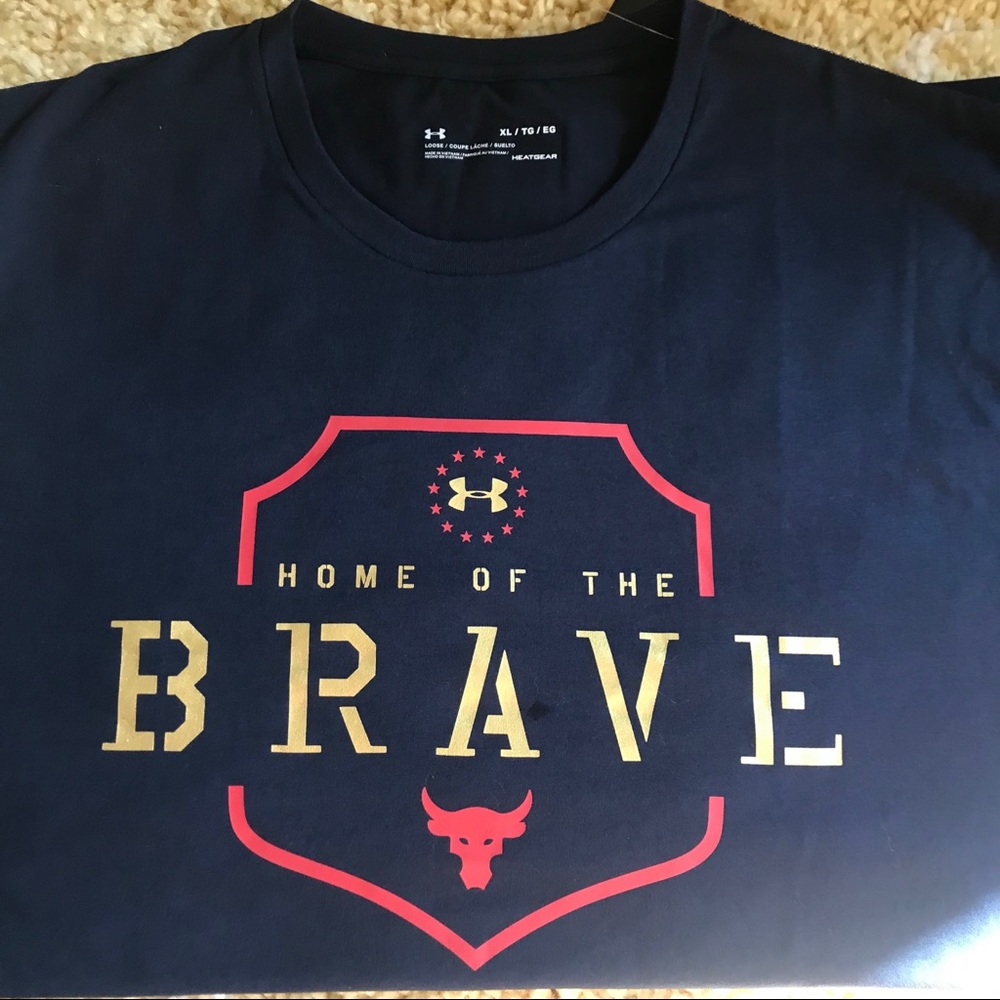 UA the rock BRAVE Tee